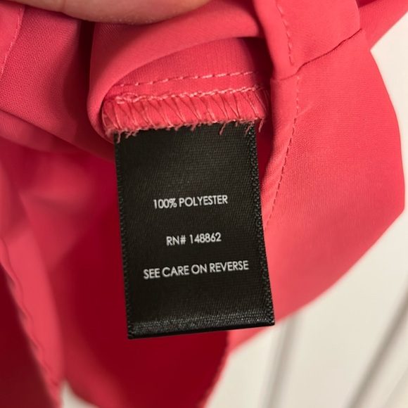 torrid Bubblegum Pink Harper Georgette Pullover Short Sleeve Polyester Blouse 14 - Picture 6 of 7